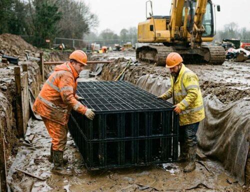 How Bad Weather and Winter Rain Impact Underground Attenuation Tank Installation