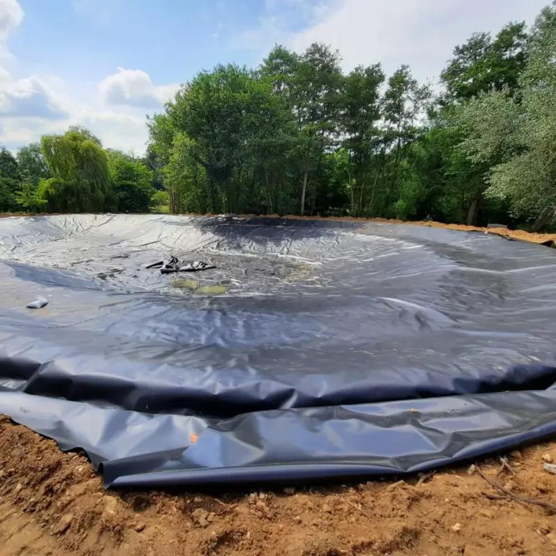 SP-Pondslagoons pond lining installation
